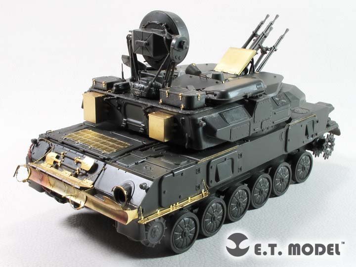Maquette ET E35-252 Canon antiaérien automoteur russe ZSU-23-4 Shilka (pour MENG TS-023) (1/35) – image 3
