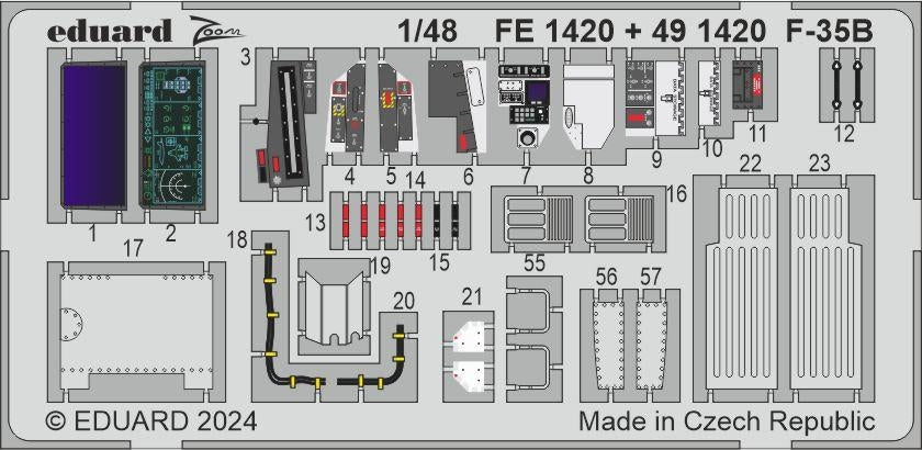 Eduard BIG49406 F-35B TAMIYA 1/48 – image 4