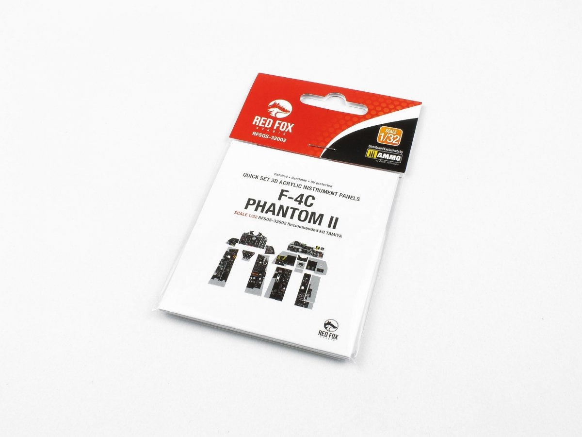 Red Fox Studio QS-32002 F-4C PHANTOM II Tamiya 1/32 