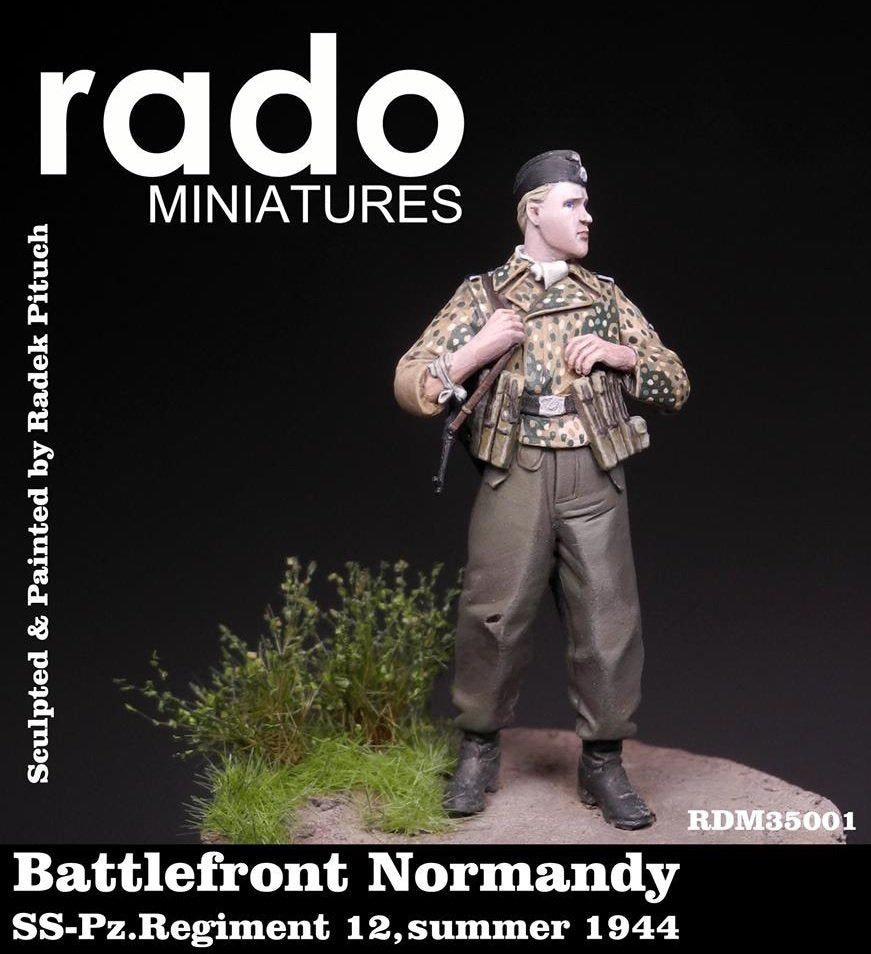 RADO Miniatures RDM35001 Battlefront Normandie SS-Schütze (SS.Pz.Reg.12 été 1944) 1/35