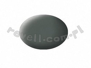 Revell 36166 Gris olive mat RAL 7010 Aqua Color 18 ml