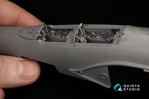 Quinta Studio QDS-48370 F-4E tardif sans DMAS Intérieur imprimé en 3D et coloré sur papier décalcomanie (Meng) (Petite version) 1/48 – Bild 13