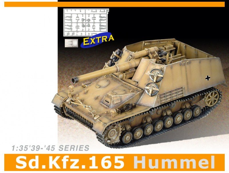 Dragon 6150 SD. Kfz. 165 Hummel (1/35) – immagine 3