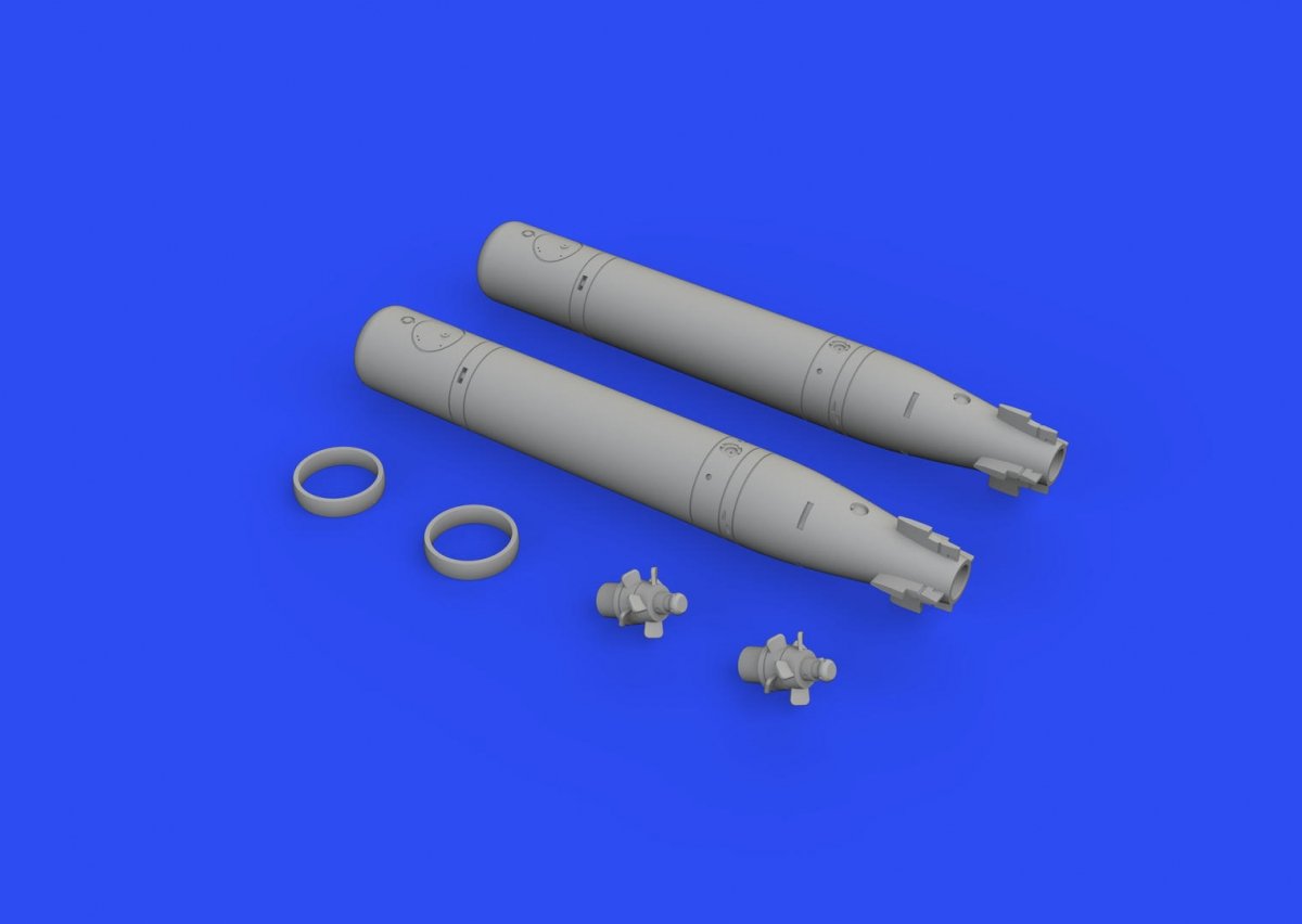 Torpille Eduard 648625 Mk.44 au 1/48