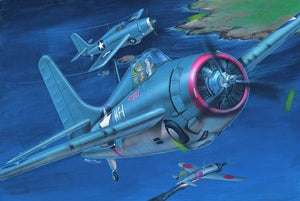Trumpeter 02225 Grumman F4F-3 « Wildcat » (tardif) (1/32)