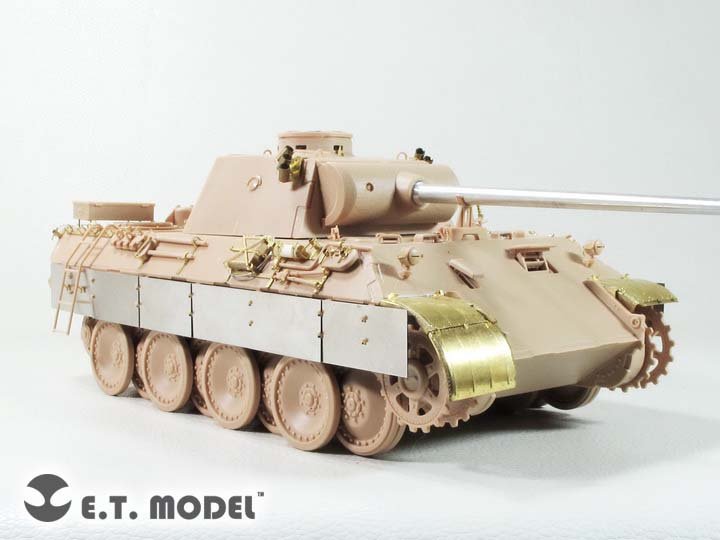 Maquette ET E35-274 Panther D allemand de la Seconde Guerre mondiale (production moyenne/tardive) (pour maquette Meng) 1/35  – immagine 5