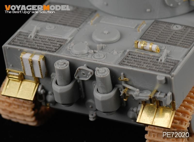 Maquette Voyager PE72020, char allemand Tiger I de la Seconde Guerre mondiale, production initiale pour DRAGON 7370 au 1/72 – image 6