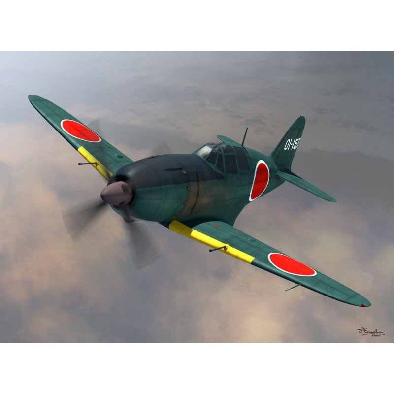 Épée 72091 J2M2 Raiden Modèle 11 (Version tardive) 1/72