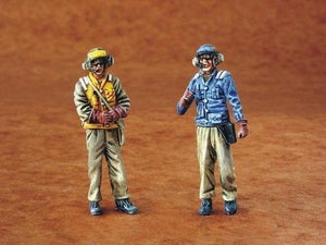 CMK F48085 Mécaniciens de l&amp;#39;US Navy modernes (2 figurines) 1/48