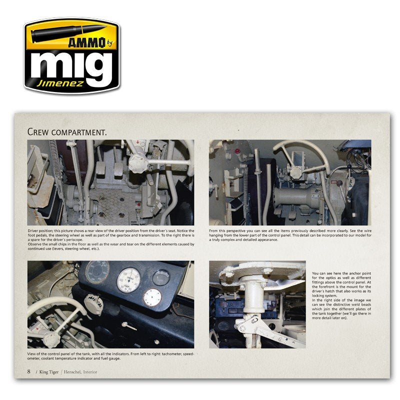 AMMO de Mig Jimenez 6022 KING TIGER - GUIDE DU MODÉLISTE VISUEL (Anglais) – Bild 3
