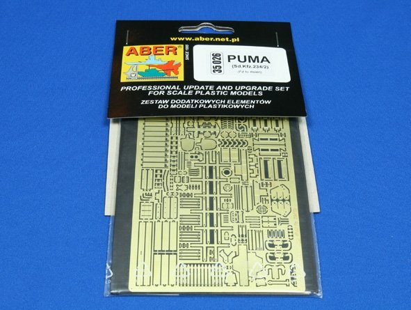 Aber 35026 Ciezki pojazd opancerzony Puma (Sd.Kfz. 234/2) (ITA) 1/35 – zdjęcie 3
