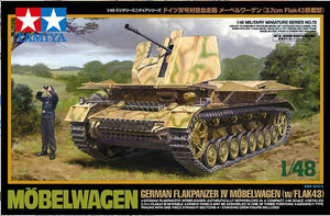Tamiya 32573 Flakpanzer Mobelwagen avec FlaK 43 de 3,7 cm (1/48)