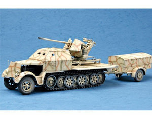 Trumpeter 01526 German Sd.Kfz.7/2 3.7cm Flak 37 auf Selbstfahrlafette Late 1/35 – zdjęcie 2