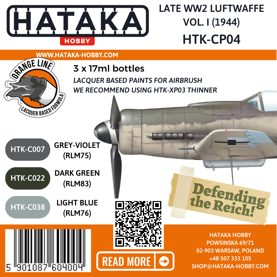 Hataka Hobby HTK-CP04 Fin WW2 Luftwaffe vol. Je (1944) – image 2