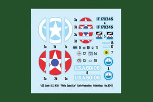 Hobby Boss 82451 U.S. M3A1 White Scout Car Early Production 1/35 – zdjęcie 2