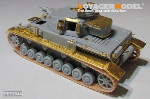 Voyager modèle PE72044 WWII allemand Pz.Kpfw.IV Ausf.F1 pour DRAGON 7231 1/72 – imagen 11