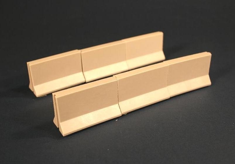 Panzer Art RE35-068 Barrière en béton « Jersey » (grand modèle) 1/35