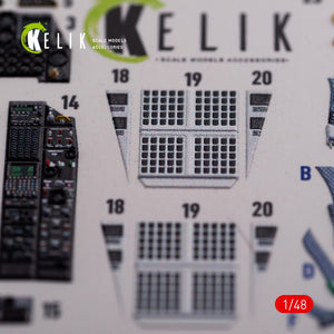 Décalcomanies 3D intérieures KELIK K48017 A-10C « Thunderbolt » pour maquette Academy au 1/48 – immagine 7