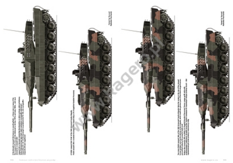 Kagero 45001 Le Leopard 1 et le Leopard 2 : De la Guerre froide à nos jours (EN/PL) – image 5