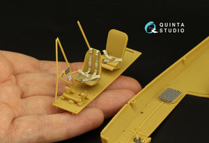 Intérieur imprimé en 3D et coloré sur papier décalcomanie Quinta Studio QD35072 Fi 156C (Hobby Boss (ex-Tristar)) 1/35  – image 7