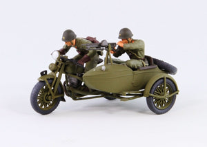 Moto Rikuo Type 97 IJA Pit-Road G50 avec figurine 1/35 – immagine 4