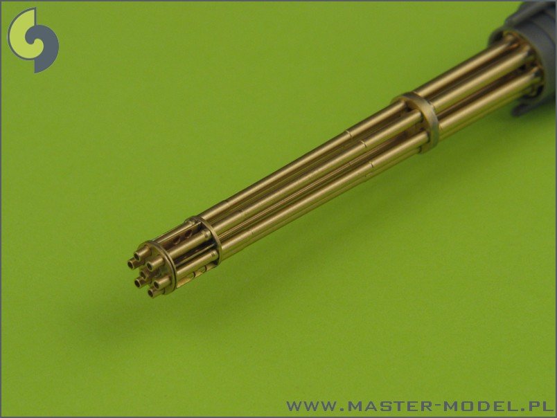 Master AM-32-029 M61 A1 Vulcan - Canon rotatif à six tubes de 20 mm - tubes tournés avec brides de canon photogravées (1/32) – Bild 3