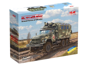 ICM 35019 ZIL-131 avec conducteur, Forces armées ukrainiennes, échelle 1/35