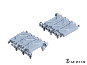 Maquette ET Model P35-089 WWII US ARMY M4 Sherman T62 Chenille fonctionnelle (Impression 3D) 1/35 – image 2