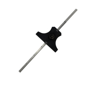 Jauge de profondeur et indicateur d&amp;#39;angle Modelcraft PGA6601-A (150 mm)