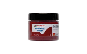 Poudre de vieillissement Humbrol AV0016 - Oxyde de fer 45 ml