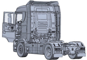 Italeri 3961 Scania S770 4x2 Toit normal - ÉDITION LIMITÉE 1/24 – immagine 7