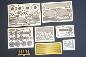 Hobby Design HD02-0451 Mercedes-Benz SLR Mclaren 722 Detail-up Set For Tamiya kit 24290 1/24 – zdjęcie 2