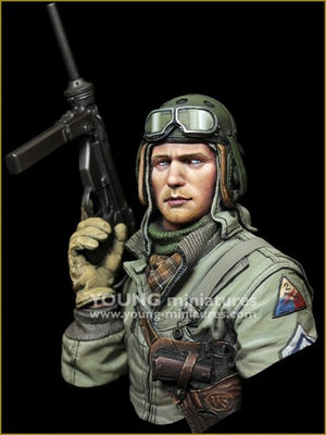 Young Miniatures YM1881 Équipage de char américain Seconde Guerre mondiale HELL ON WHEELS 1/10  – Bild 2