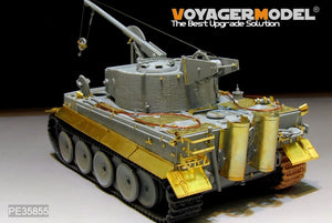 Maquette Voyager PE35855 Bergepanzer Tiger I allemand de base de la Seconde Guerre mondiale pour DRAGON 6850 au 1/35 – image 8
