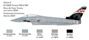 Italeri 1457 EF-2000 Typhoon en service dans la RAF 1/72 – image 3