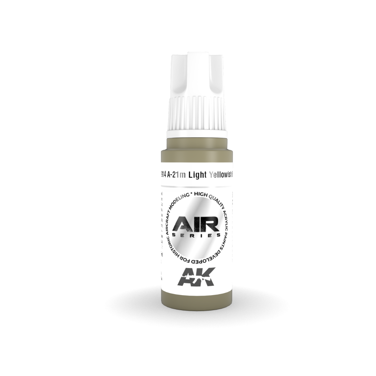AK Interactive AK11914 A-21M BRUN JAUNE CLAIR – AIR 17 ml – image 3