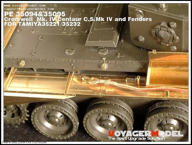 Maquette Voyager PE35094 Cromwell Mk. IV/Centaur CSMk IV (pour TAMIYA 35221/35232) 1/35  – immagine 6