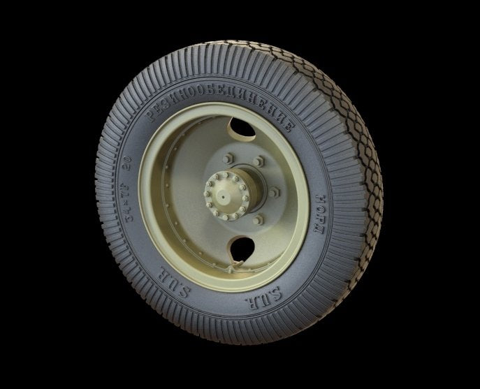 Roues de route Panzer Art RE35-532 ZiS-5 (Jaroslavskij Zavod) 1/35 – immagine 2