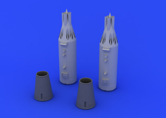 Lance-roquettes Eduard 648173 UB-16 (2 pièces) 1/48 – image 4