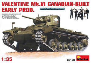 MiniArt 35123 Valentine Mk. VI première production (fabrication canadienne) (1/35)