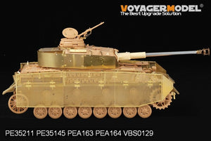 Voyager modèle PE35211 WWII allemand Pz.Kpfw.IV Ausf.J pour TAMIYA 35181 1/35 – Bild 7
