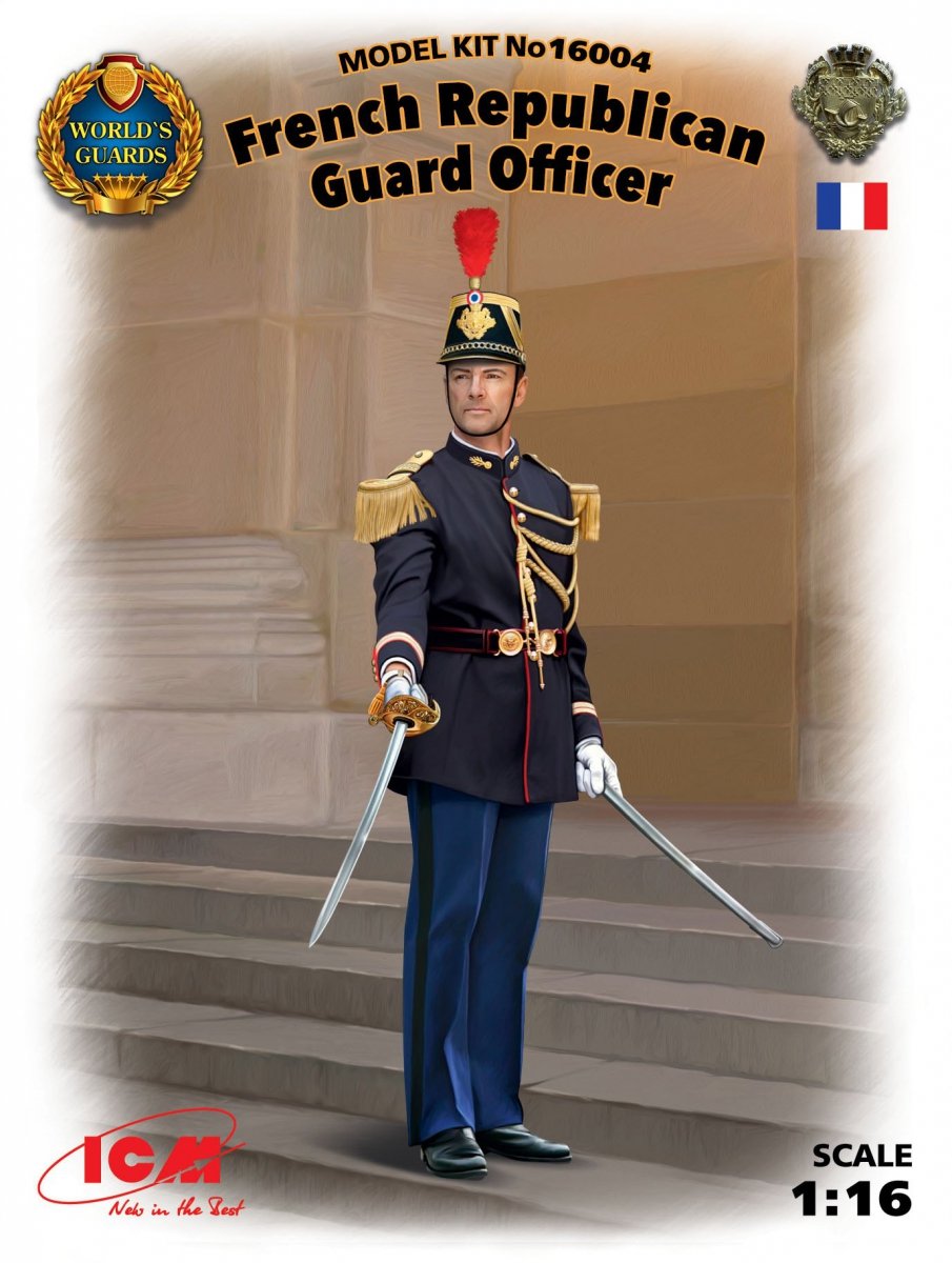 ICM 16004 Officier de la Garde républicaine française 1/16