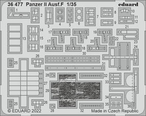 Eduard 36477 Panzer II Ausf. ACADÉMIE F 1/35
