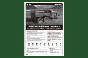 Camion cargo en bois Hobby Boss 83832 US GMC CCKW-352 – immagine 2