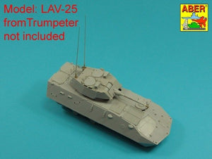 Ensemble de 2 antennes OTAN Aber R-44 avec bases de montage 1/35 – image 12