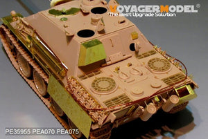 Maquette Voyager PE35955 Jagdpanther G1 version Seconde Guerre mondiale pour MENG TS-039 1/35 – immagine 14