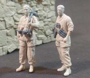 Panzer Art FI35-249 Ensemble d&amp;#39;équipe allemand Fallschirmjager MG34 1/35