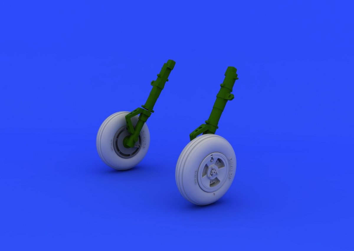 Roues Eduard 648218 Spitfire Mk. XVI - 3 rayons 1/48 (EDUARD) 