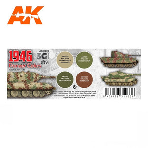 AK Interactive AK11669 3G 1946 PANZER COLORS 4x17 ml – imagen 2