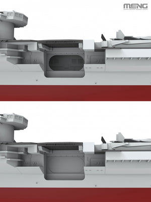 Maquette d&amp;#39;avion Meng PS-010 Liaoning 1/700 – image 7
